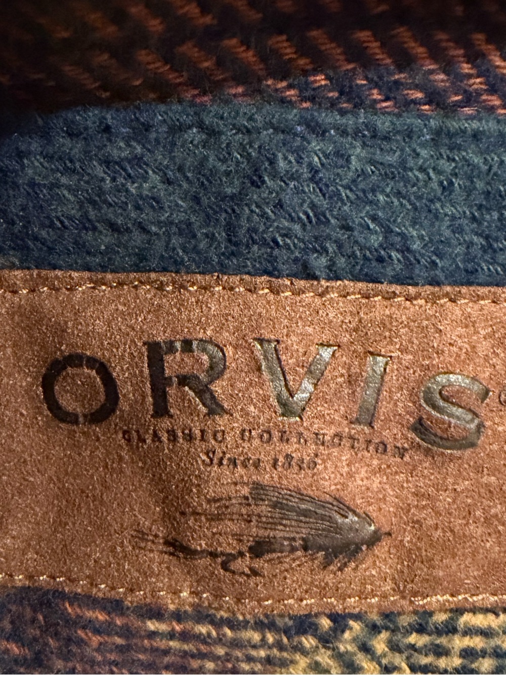 ORVIS Jacket Men's SMALL Overshirt
Button Up Plaid Spread Collar Shacket Size L - Picture 4 of 7